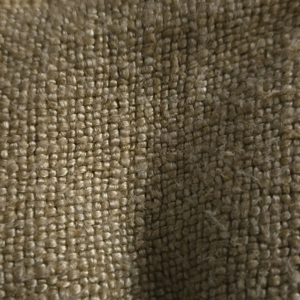 ❤️BUY 2 GET 1 FREE West Elm Luxurious Tan Bedding Viscose Linen Throw, Natural
